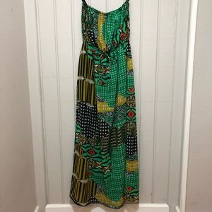 Halter maxi dress
